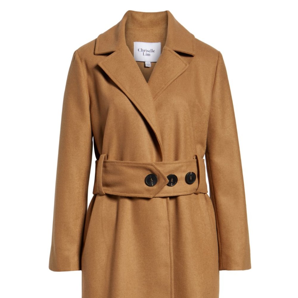 Camel Belted Coat